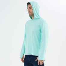 Load image into Gallery viewer, Men's Summer Essential UV Protective Long Sleeve Hoodie Shirt UPF 50+ Sun Protection