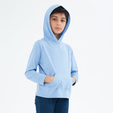 Load image into Gallery viewer, Kids Summer Essential UV Protective Long Sleeve Hoodie Shirt UPF 50+ Sun Protection
