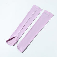 Load image into Gallery viewer, Women's UV Protective UPF 50+ Cooling Arm Sleeves with Hand Cover A Pair M