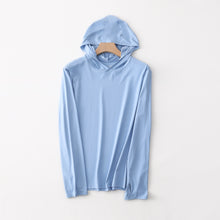 Load image into Gallery viewer, Men's Summer Essential UV Protective Long Sleeve Hoodie Shirt UPF 50+ Sun Protection