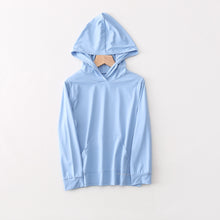 Load image into Gallery viewer, Kids Summer Essential UV Protective Long Sleeve Hoodie Shirt UPF 50+ Sun Protection