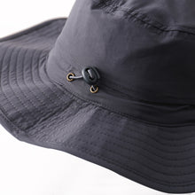 Load image into Gallery viewer, Premium Wide Brimmed UV Protective Sun Hat Gunmetal UPF 50+ Sun Protection