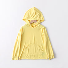 Load image into Gallery viewer, Kids Summer Essential UV Protective Long Sleeve Hoodie Shirt UPF 50+ Sun Protection
