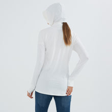 将图片加载到图库查看器，Women&#39;s Zip Up Long Sleeve UV Protective Jacket with Removable Sun Hat UPF 50+ Sun Protection
