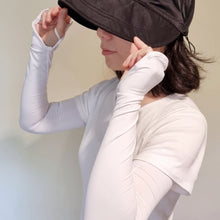 将图片加载到图库查看器，Women&#39;s UV Protective UPF 50+ Cooling Arm Sleeves with Hand Cover A Pair S
