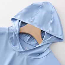 將圖片載入圖庫檢視器 Men&#39;s Summer Essential UV Protective Long Sleeve Hoodie Shirt UPF 50+ Sun Protection
