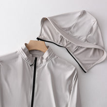 画像をギャラリービューアに読み込む, Women&#39;s Zip Up Long Sleeve UV Protective Jacket with Removable Sun Hat UPF 50+ Sun Protection
