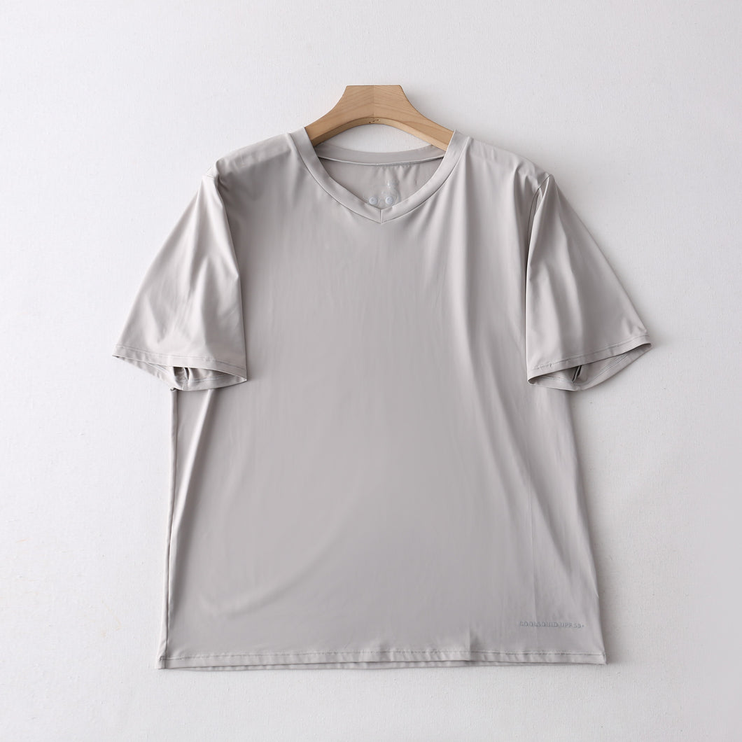 Men's Summer Essential UV Protective Short Sleeve T-Shirt UPF 50+ Sun Protection